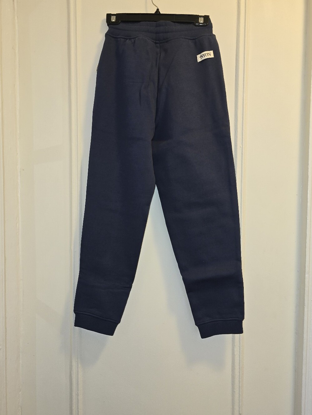 NWT New York or Nowhere (NYON) Signature Drawstring Sweatpants in Navy - Sz XS - Picture 4 of 14